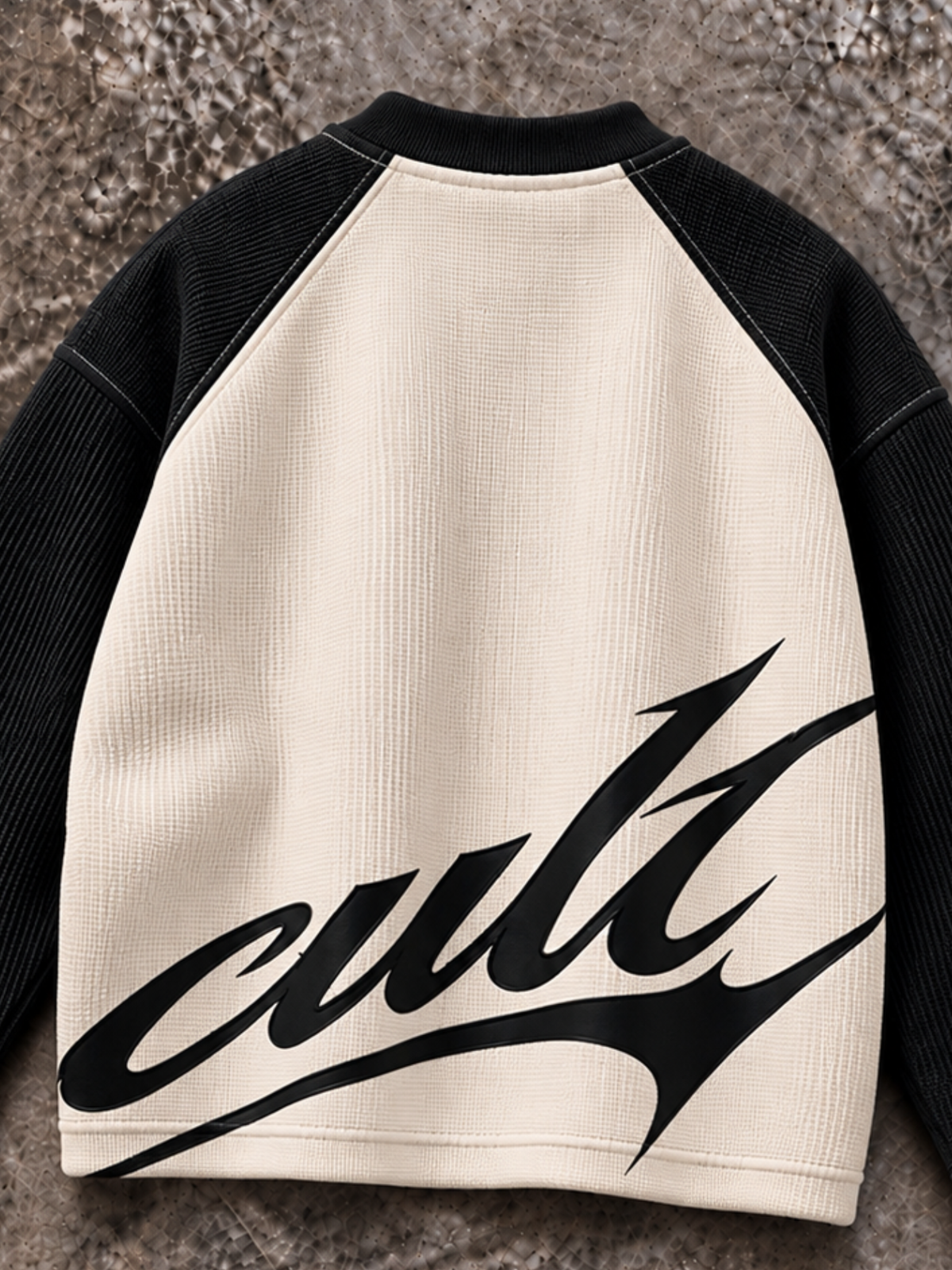 THRD CULT SCRIPT WAFFLE - NOIR