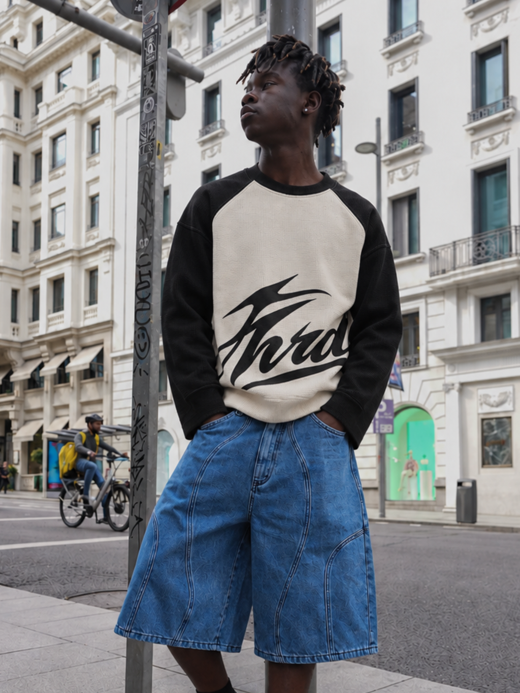 THRD CULT SCRIPT WAFFLE - NOIR