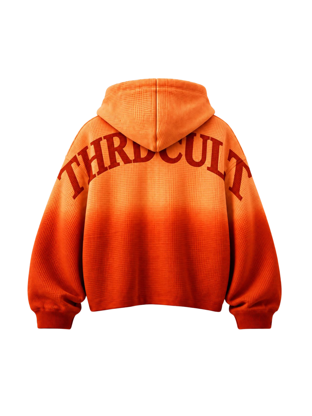 EMBER HAZE WAFFLE HOODIE