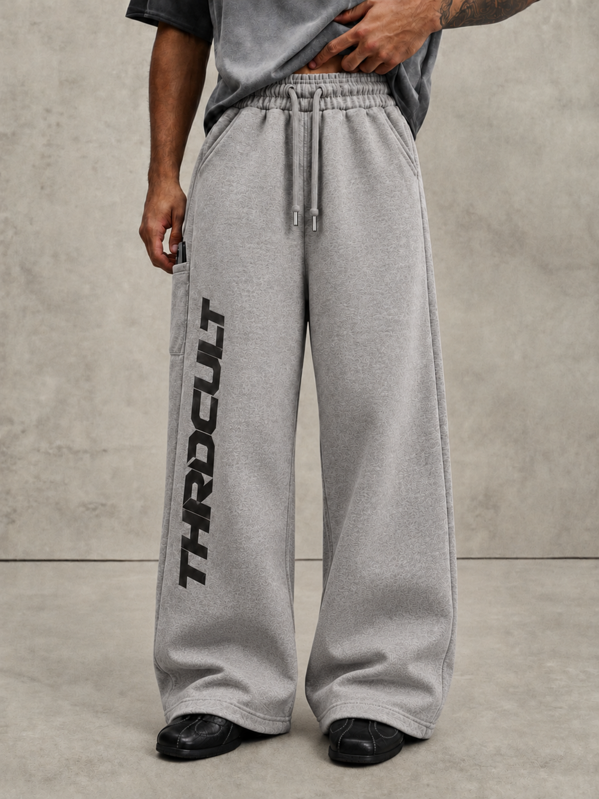 THRD CULT AFTERHOURS SWEATPANTS - GRAY