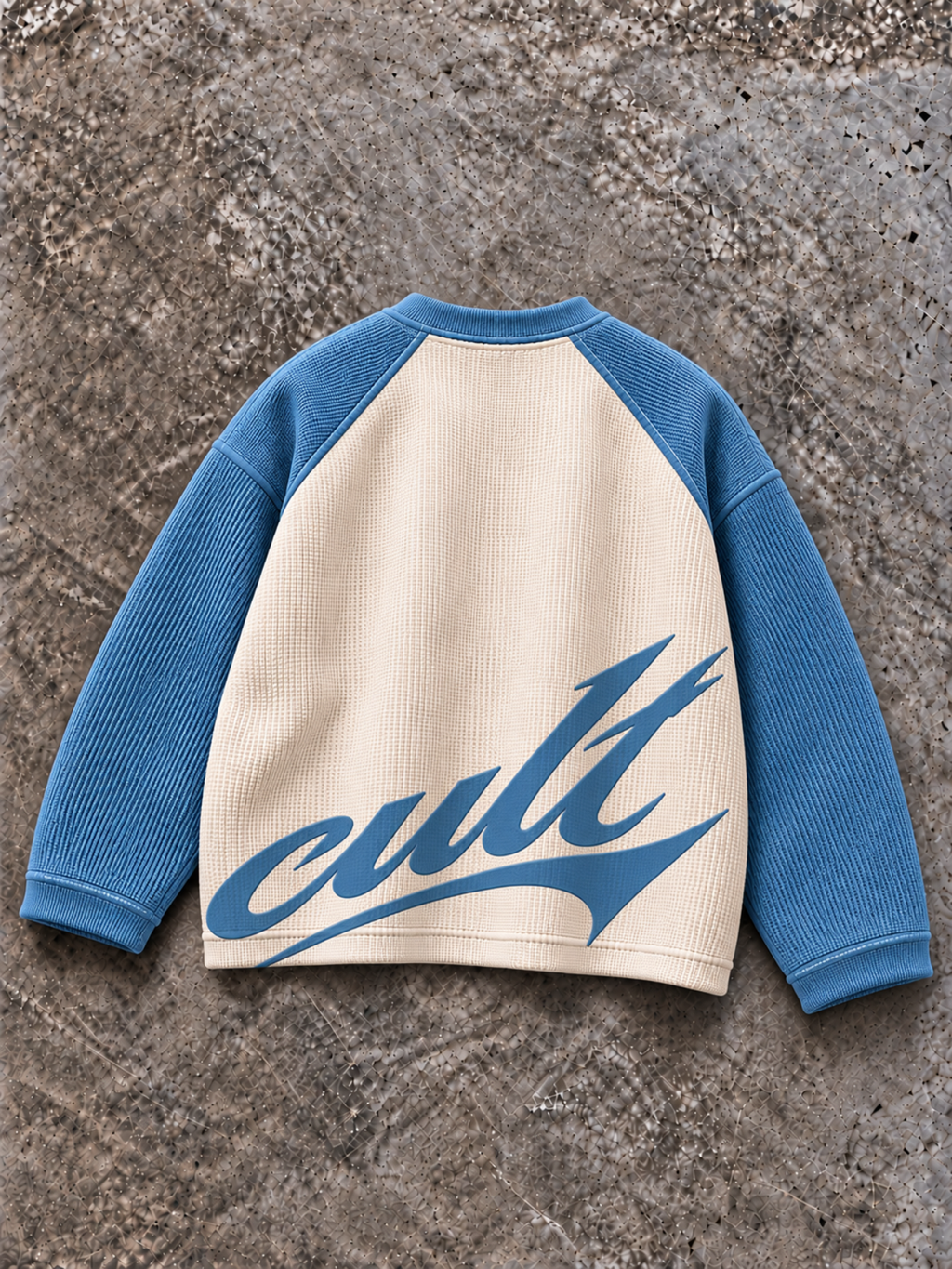 THRD CULT SCRIPT WAFFLE - SKY BLUE