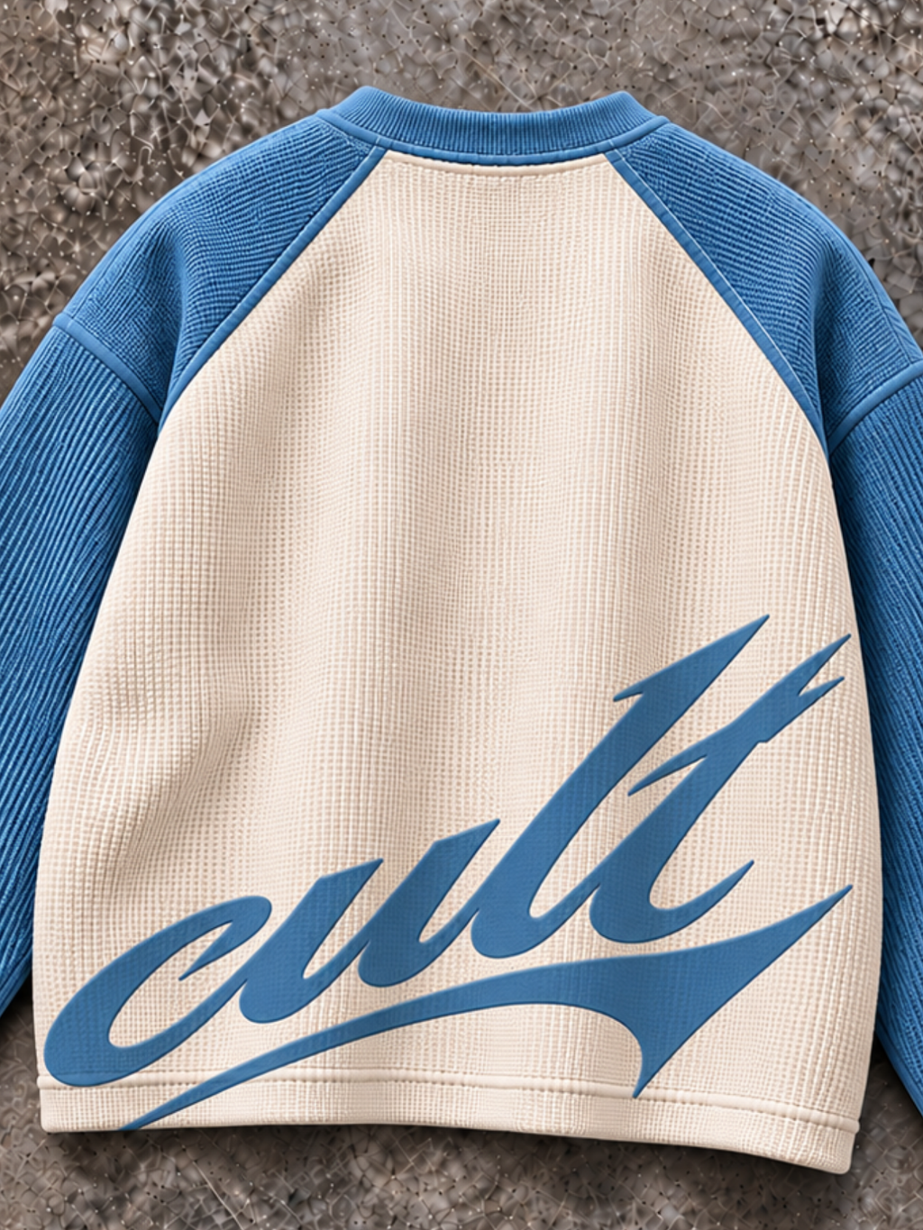 THRD CULT SCRIPT WAFFLE - SKY BLUE