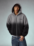 SHADOW FADE WAFFLE HOODIE