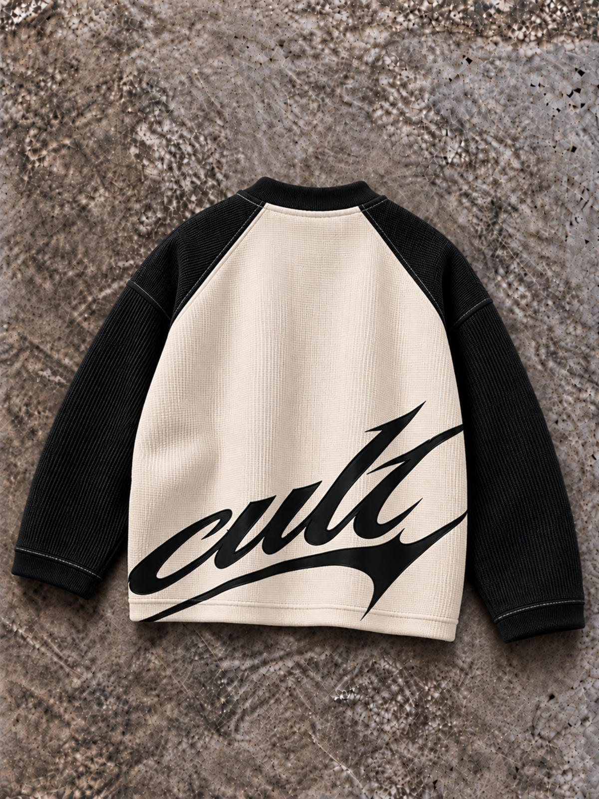 THRD CULT SCRIPT WAFFLE - NOIR