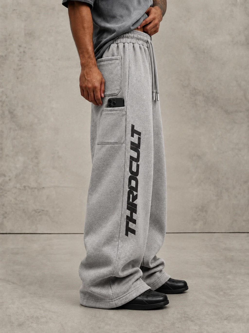 THRD CULT AFTERHOURS SWEATPANTS - GRAY